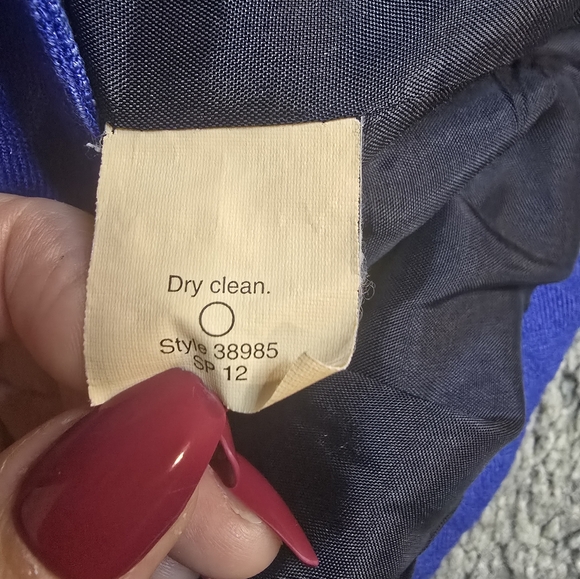 J. Crew Blazer Blue Ladies 8 Tall Business Casual Layering - Picture 9 of 10